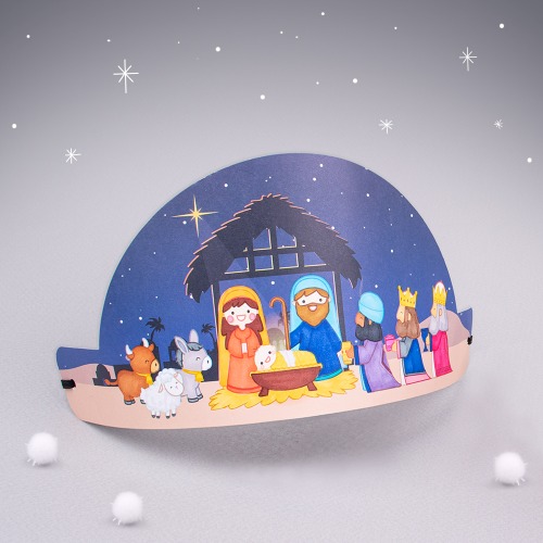 (미술샘) 성탄절 아기예수 왕관